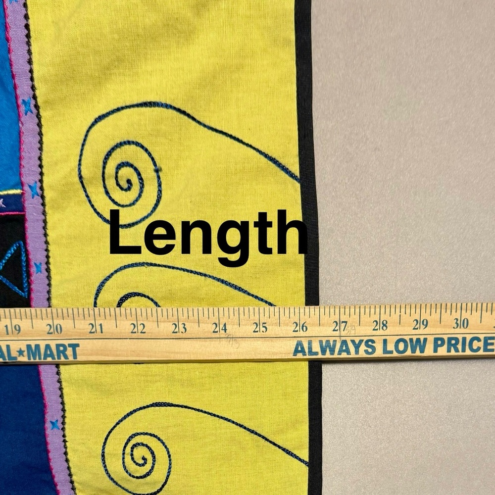 Multicolor Linen Blend Patchwork Jacket by INDIGO - image 8